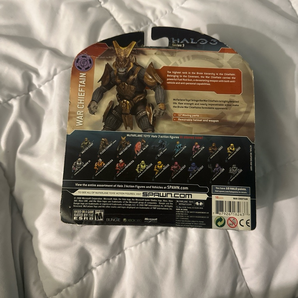 NEW 2008 Halo 3 - War Chieftain Figure - Series 3 - Mcfarlane - Halo Campaign - Picture 3 of 4